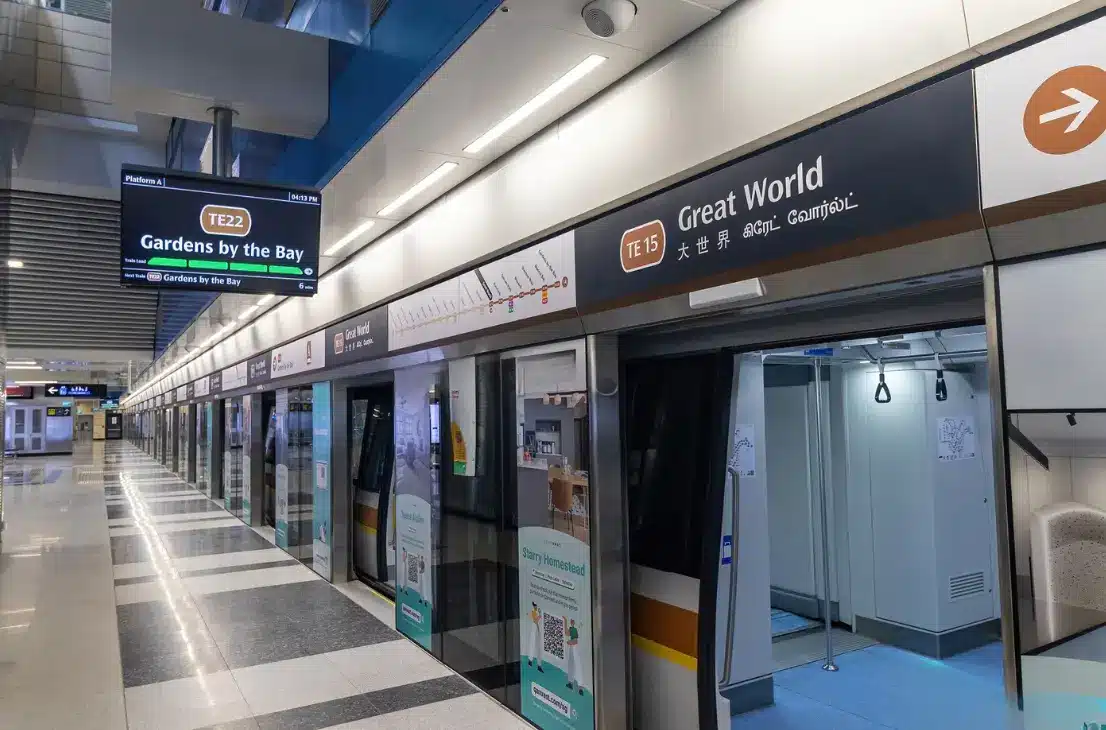 Great World MRT Station providing seamless connectivity in River Valley